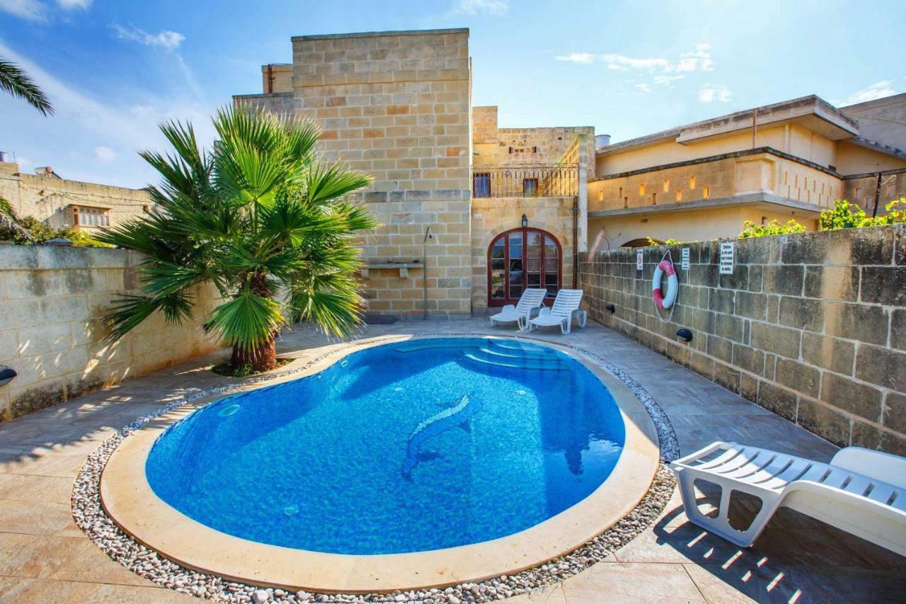 Il-Veduta Holiday Farmhouse With Sunny Private Pool In Island Of Gozo Gharb  Bagian luar foto